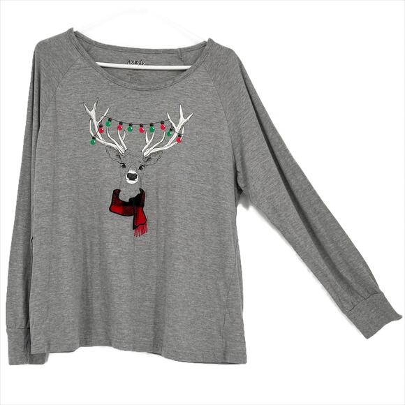 Holiday Fam Jams Men's Pajama Set in Red and Black Size XL - Picture 2 of 8